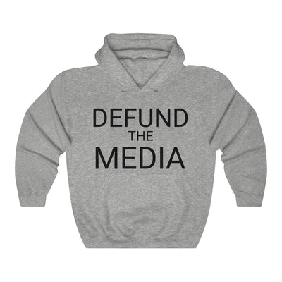 Defund The Media Hoodie! - ALG Merch Store
