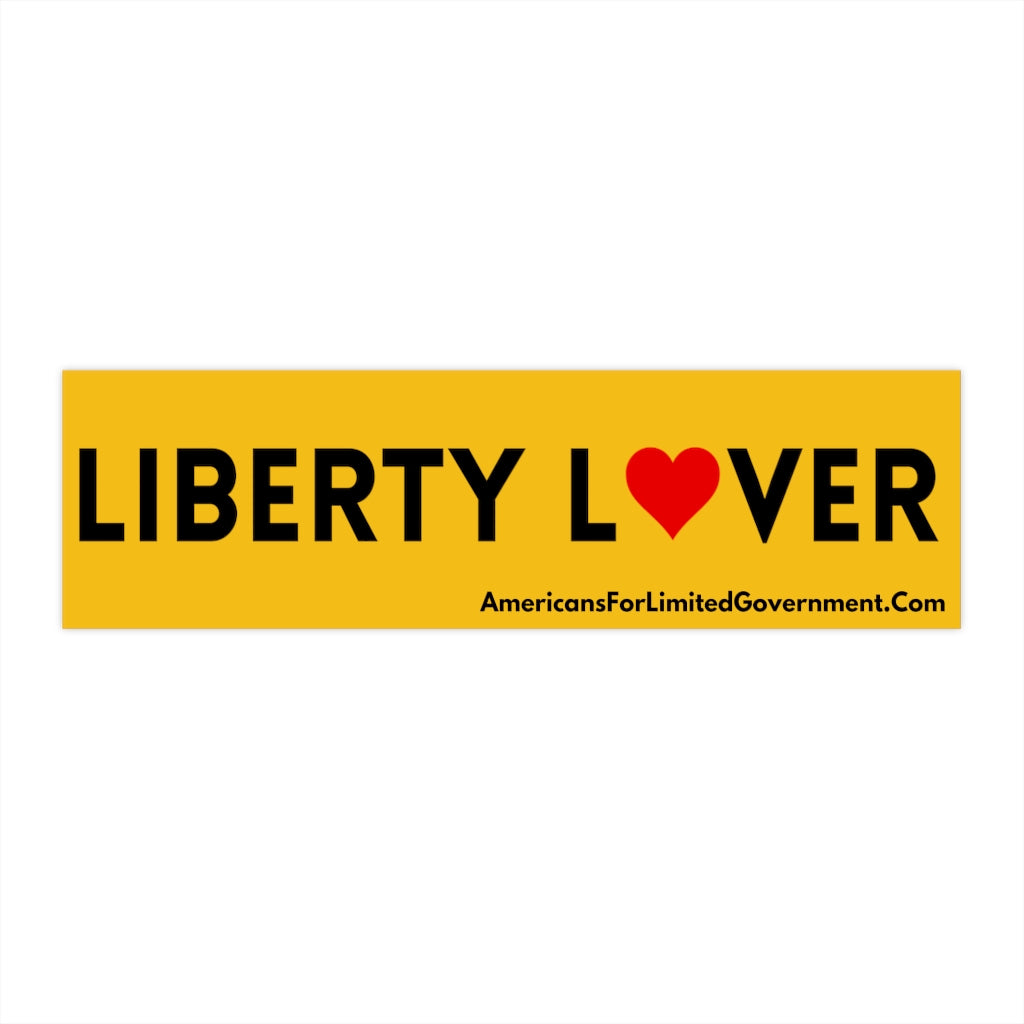 Liberty Lover Bumper Sticker - ALG Merch Store