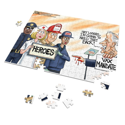 Heroes to Zero Jigsaw Puzzle (252, 500, 1000-Piece) - ALG Merch Store